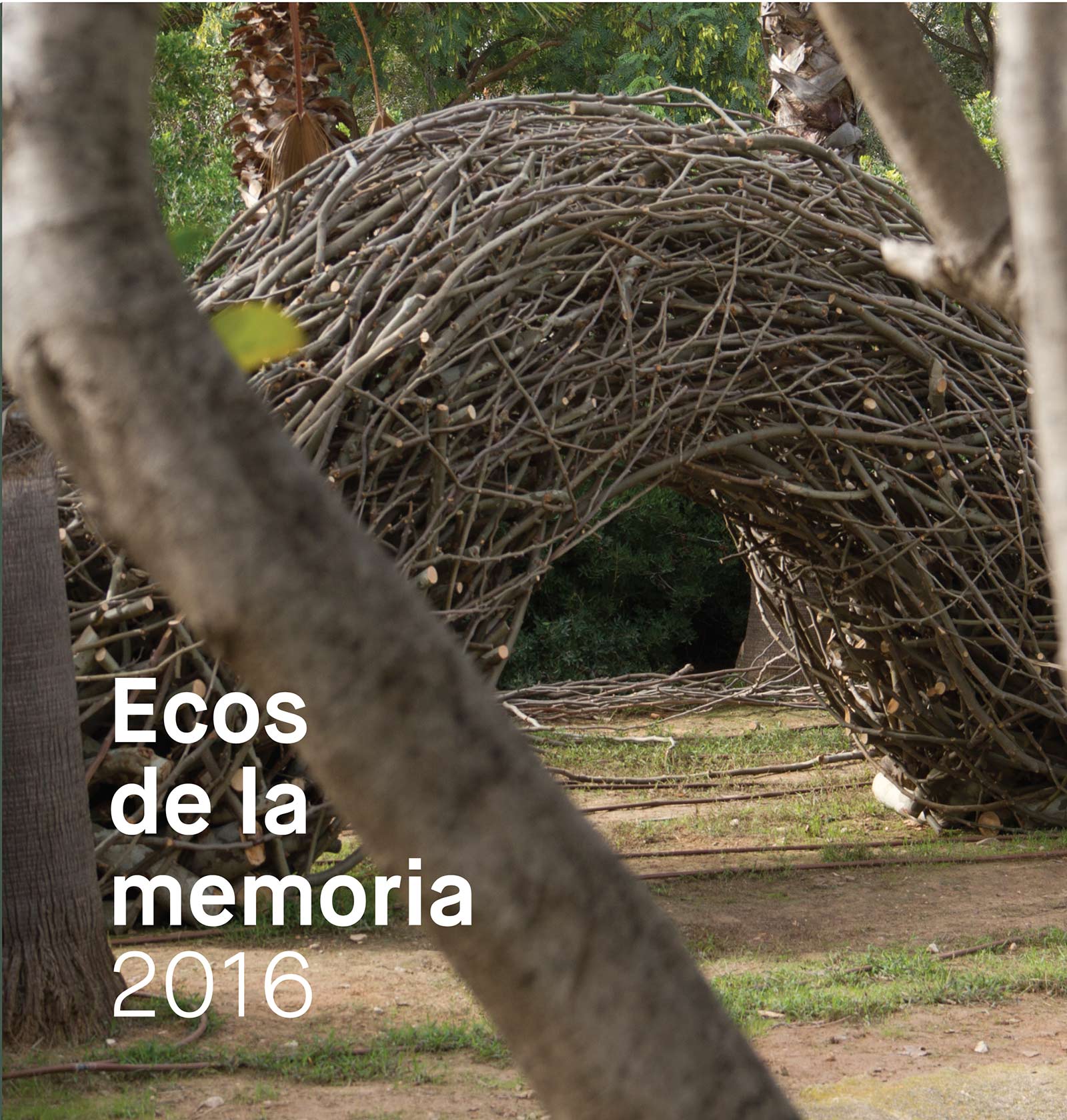 Portada catálogo: Ecos de la memoria 2016