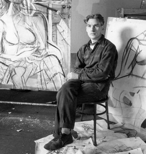 Fotografía del artista holandés Willem de Kooning