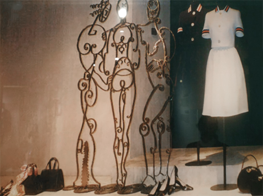 Carlos Franco - Escaparates Loewe 1996 - Esculturas hierro
